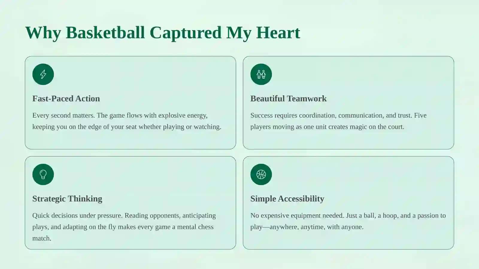 My favorite sport 4