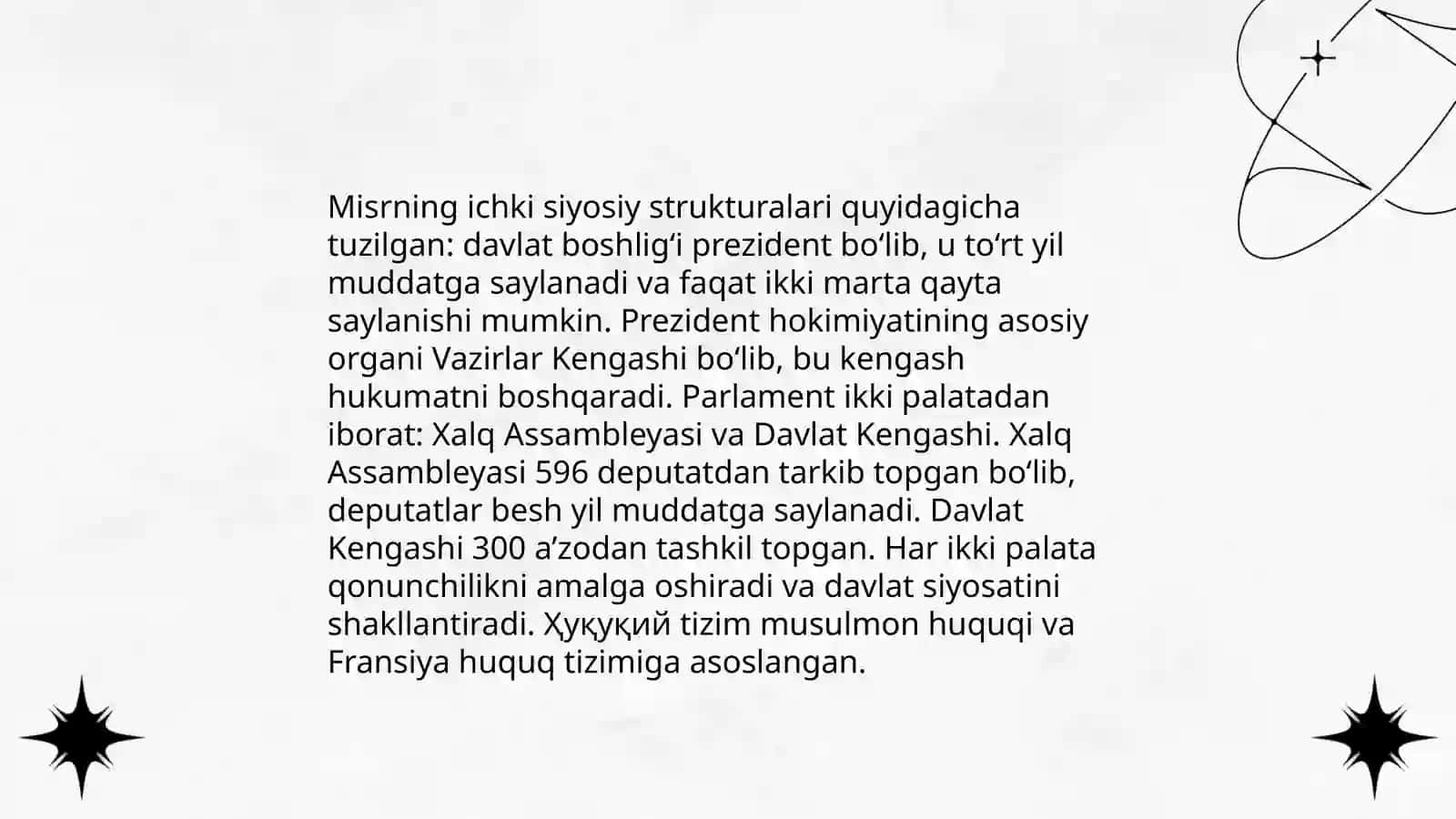 Yangi podsholig davrida Misr 4