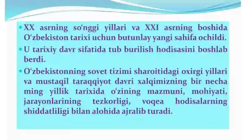 O‘zbekistonning eng yangi tarixi” о‘quv fanining predmeti, maqsadi va vazifalari, nazariy-metodologik tamoyillari 4