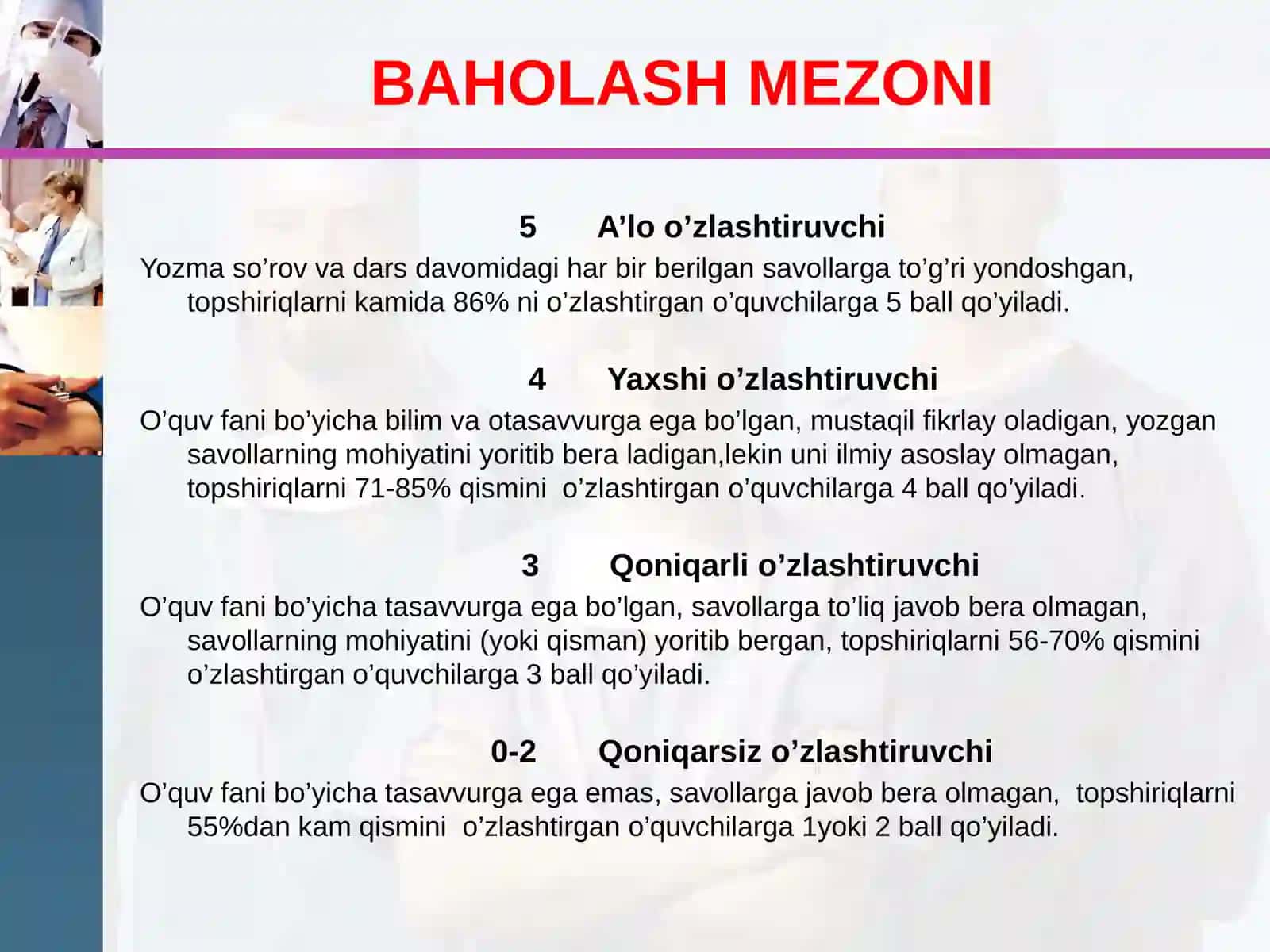 Kichik guruhlarda ishlash qoidasi 4