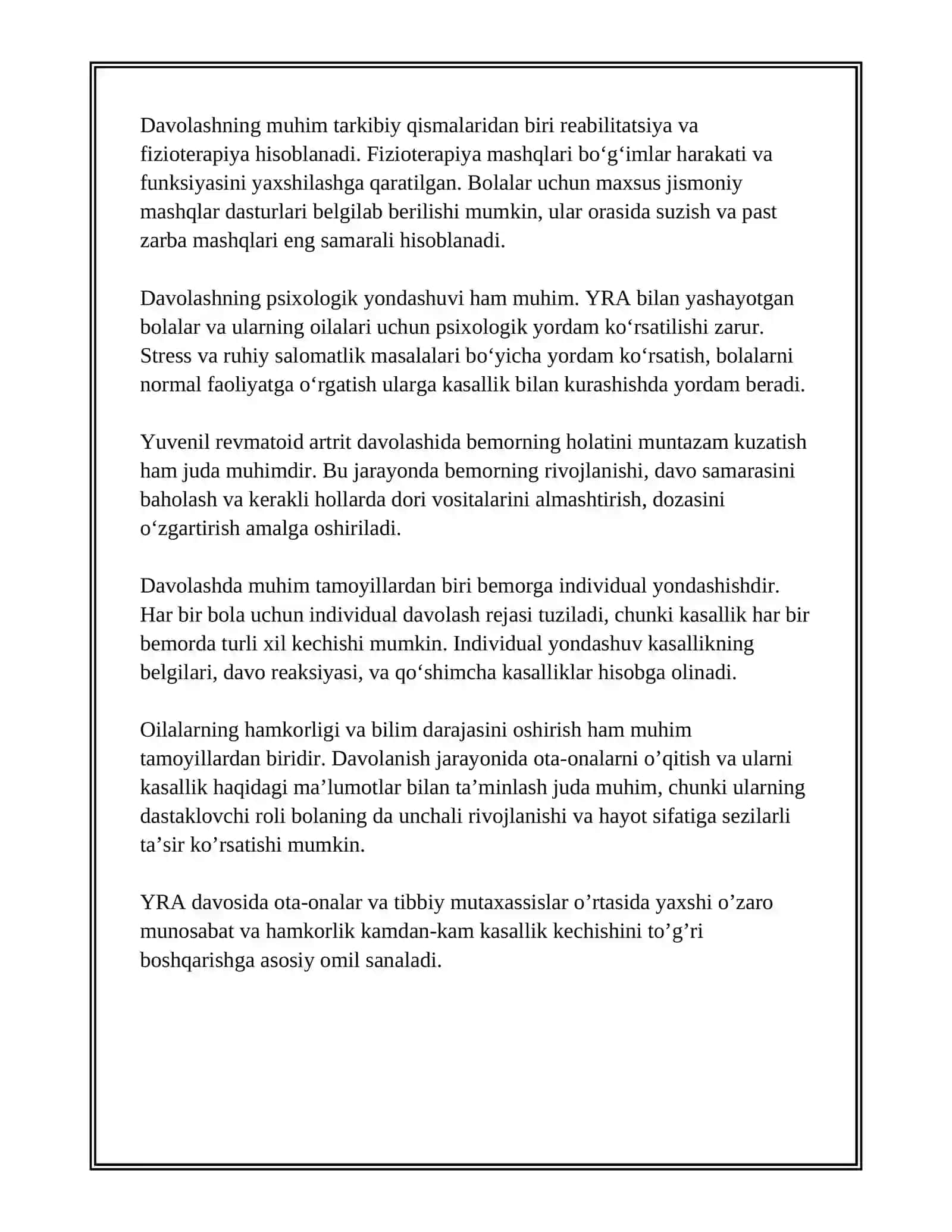 YUVENIL REVMATOID ARTRIT.DAVOLASH 4