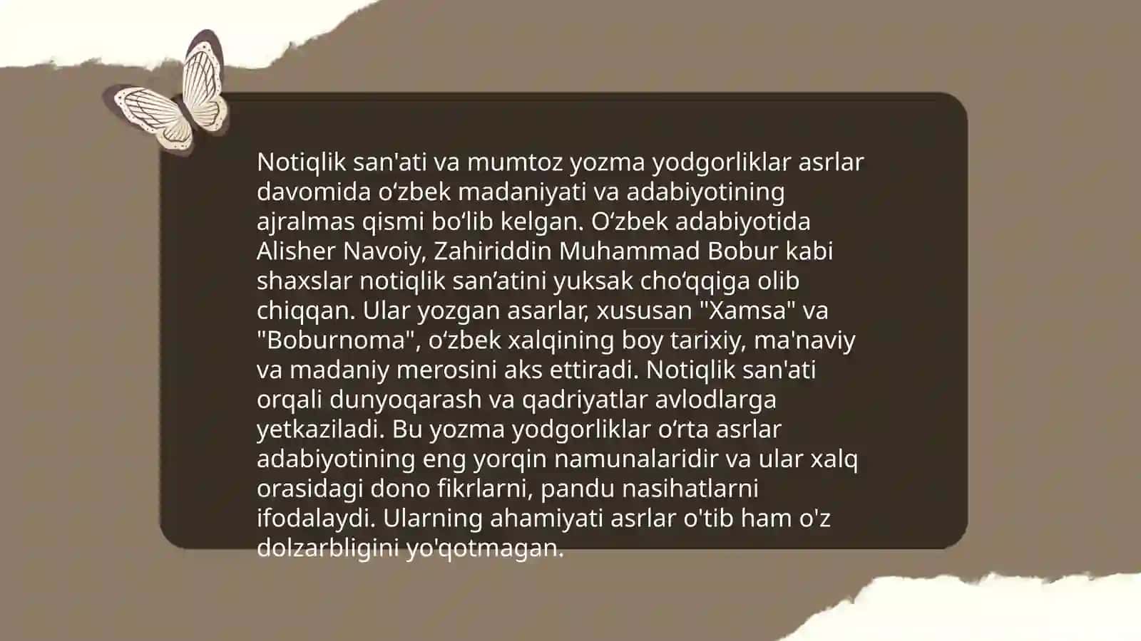 Mumtoz yozma yodgorliklarda nutq madaniyati va notiqlik masalalari 4
