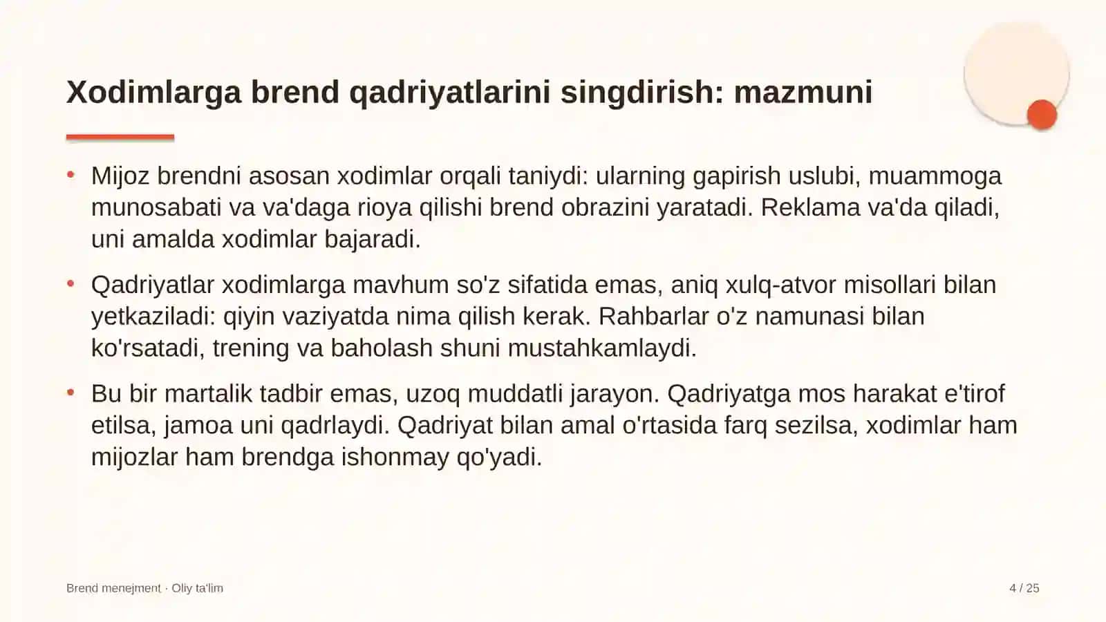 atom energetikasida xodimlar o'rtasida brend qadriyatlarini singdirish 3303 4