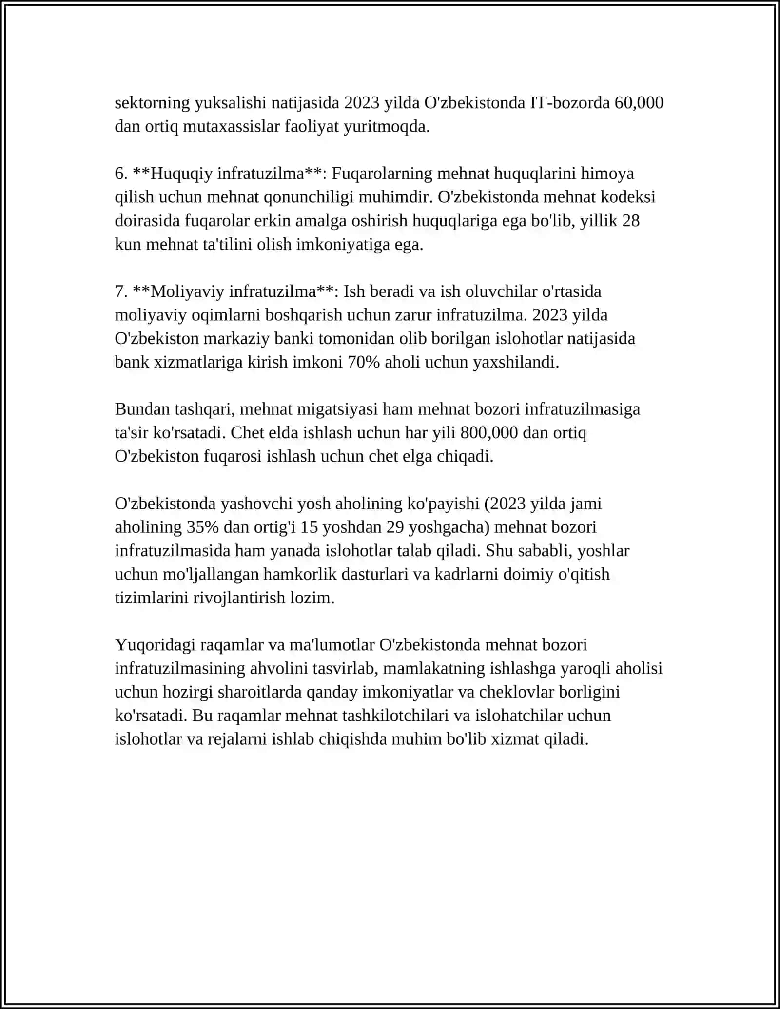 SHVETSIYA VA AVSTRIYADA MEHNAT BOZORI INFRATUZILMASI RIVOJLANISH MODELI 4