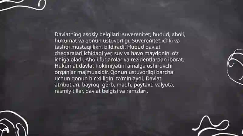 Davlatning boshqarish,tuzilish va siyosiy tartibiga ko’ra shakllari 4