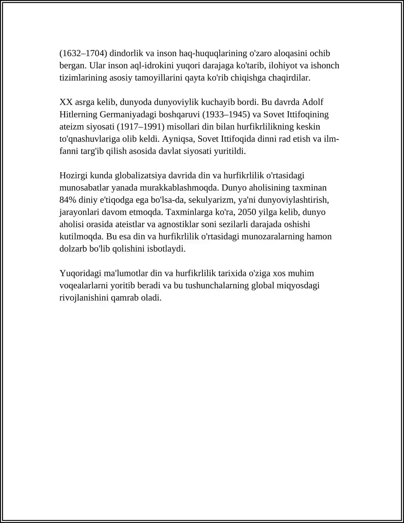 DIN VA HURFIKRLILIK 4