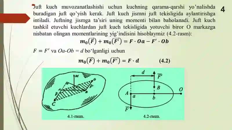 Kuchlarni qoʻshish 4