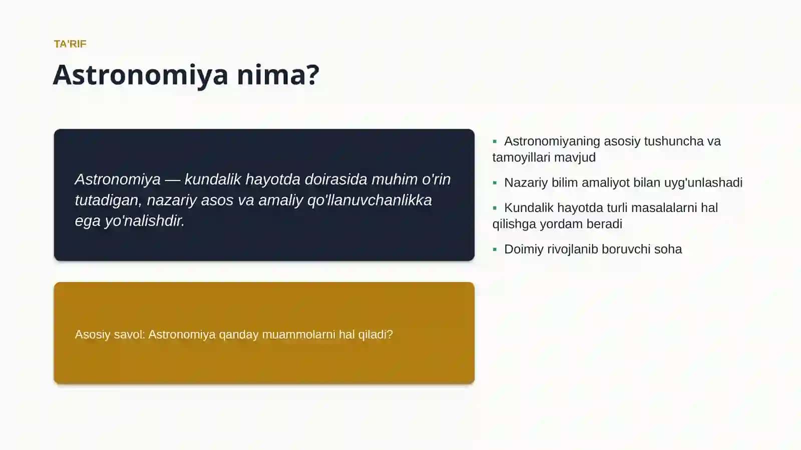 Kundalik Hayotda 4