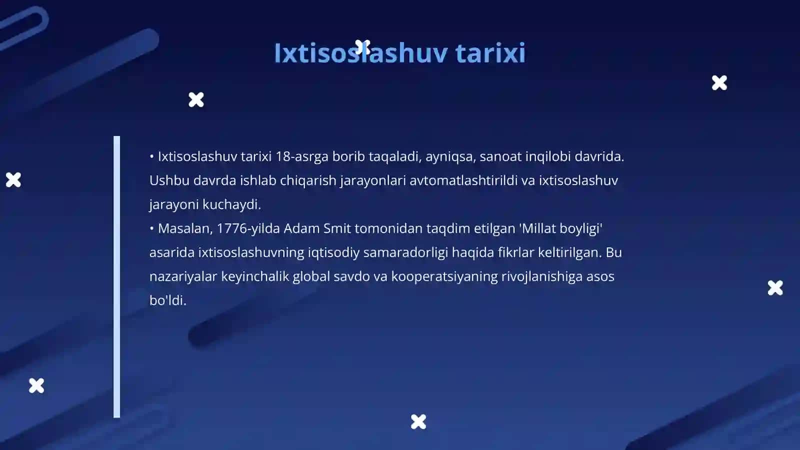 Xalqaro ixtisoslashuv va ishlab chiqarish kooperatsiyasi 4