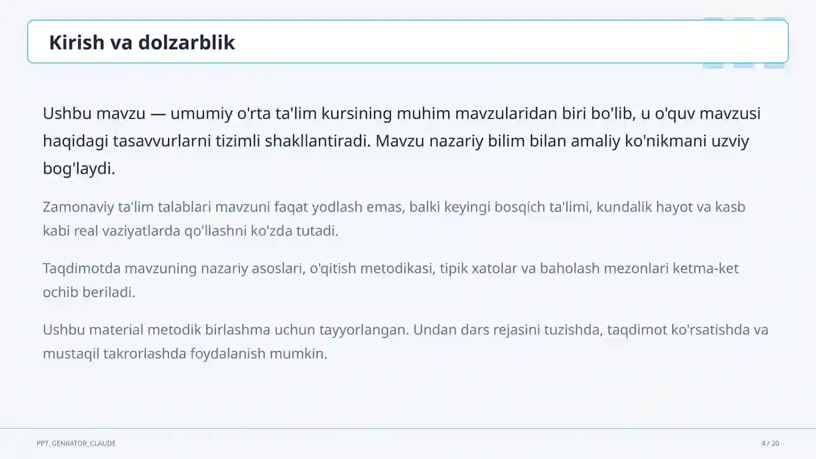 PIRLS va TIMSS xalqaro baholash dasturlariga tayyorgarlik: topshiriq turlari va misollar 4
