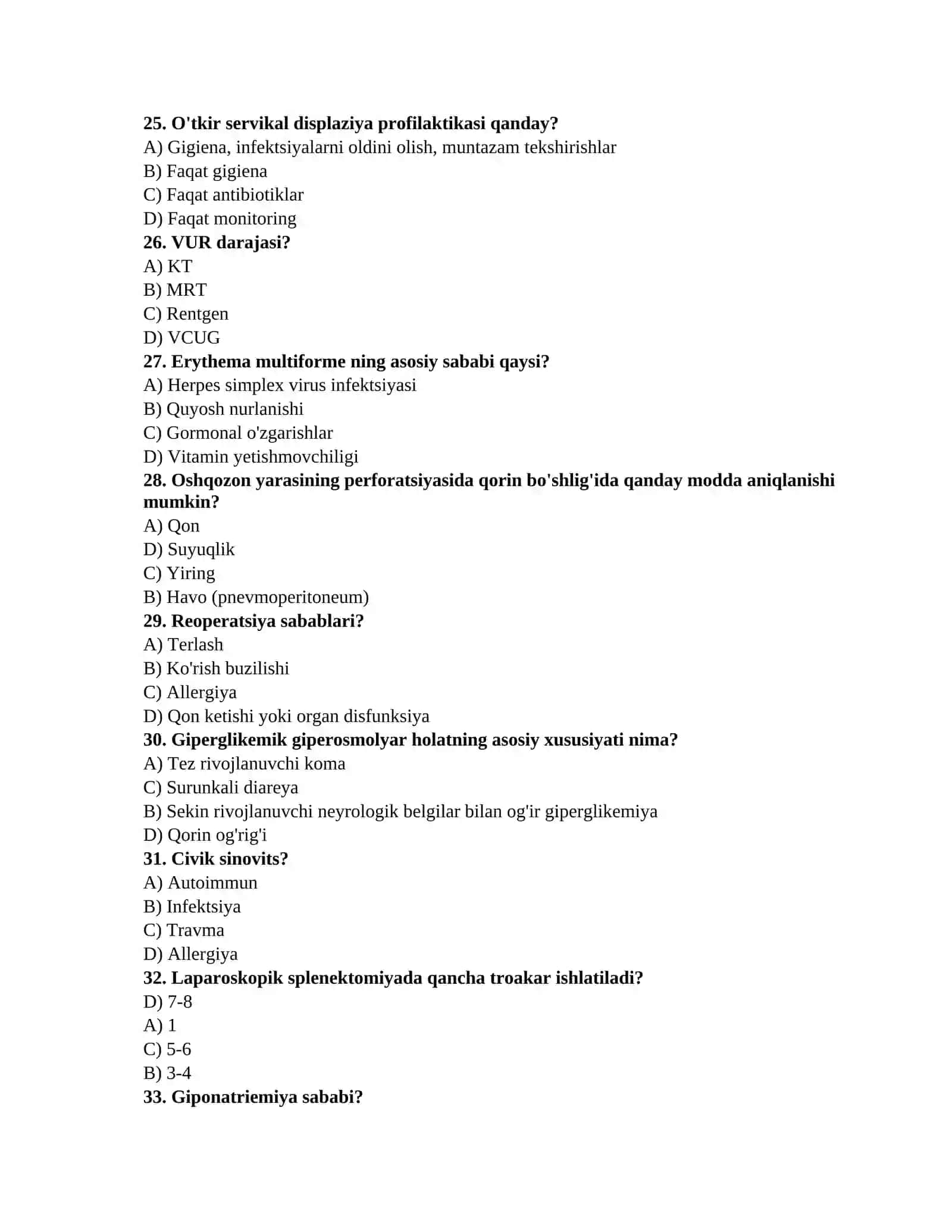 ARGOS testlari 4