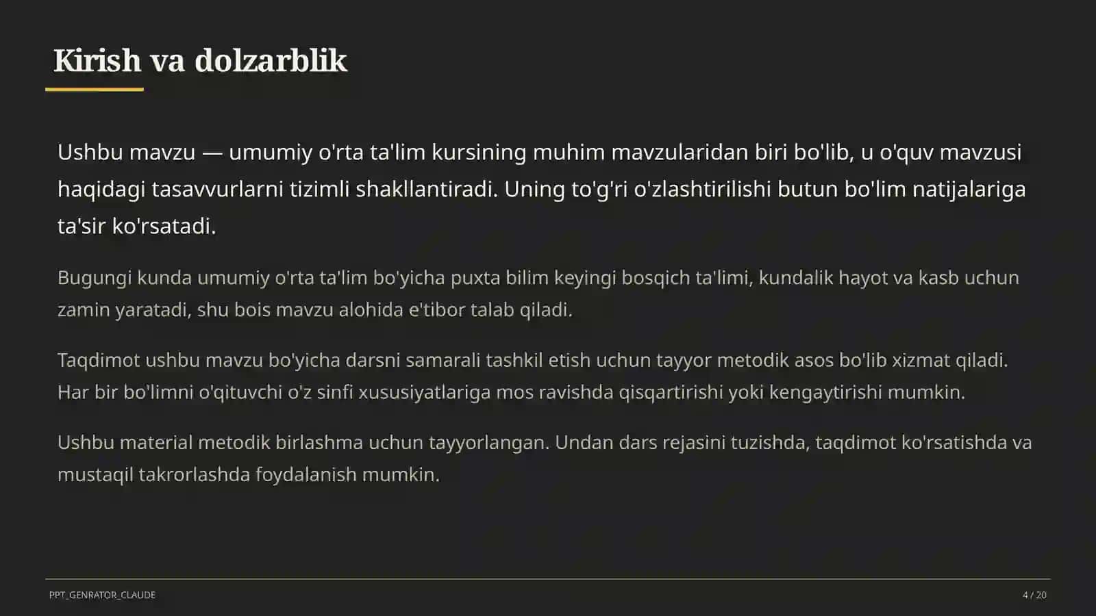 Kasbga yo'naltirish: 9-11-sinf o'quvchilari uchun kelajak kasblari (2026) 4