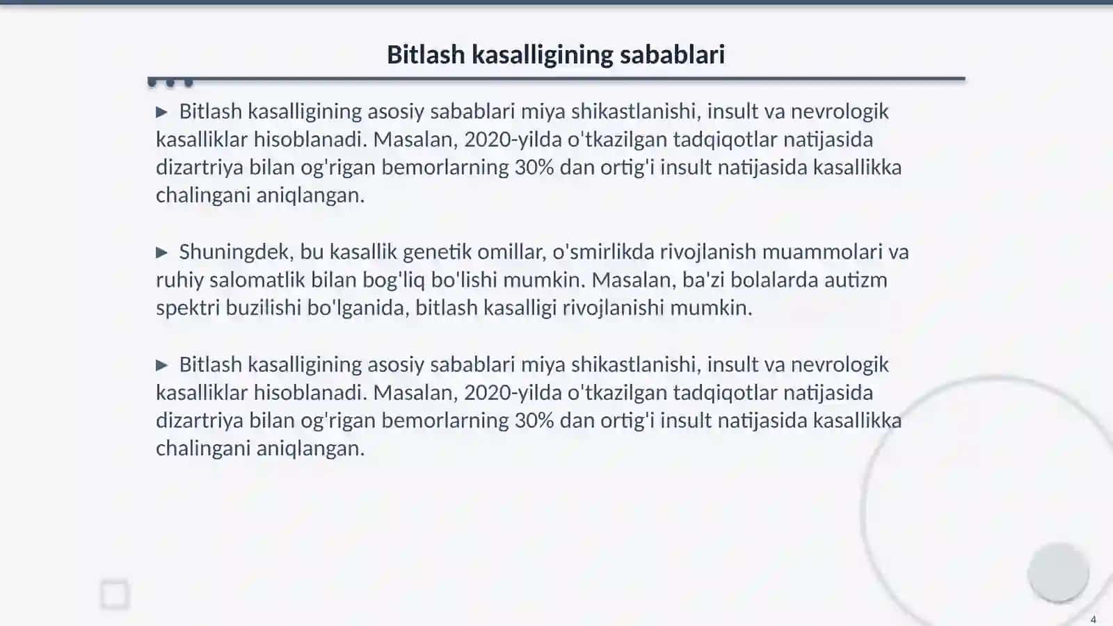 Bitlash kasalligi 4
