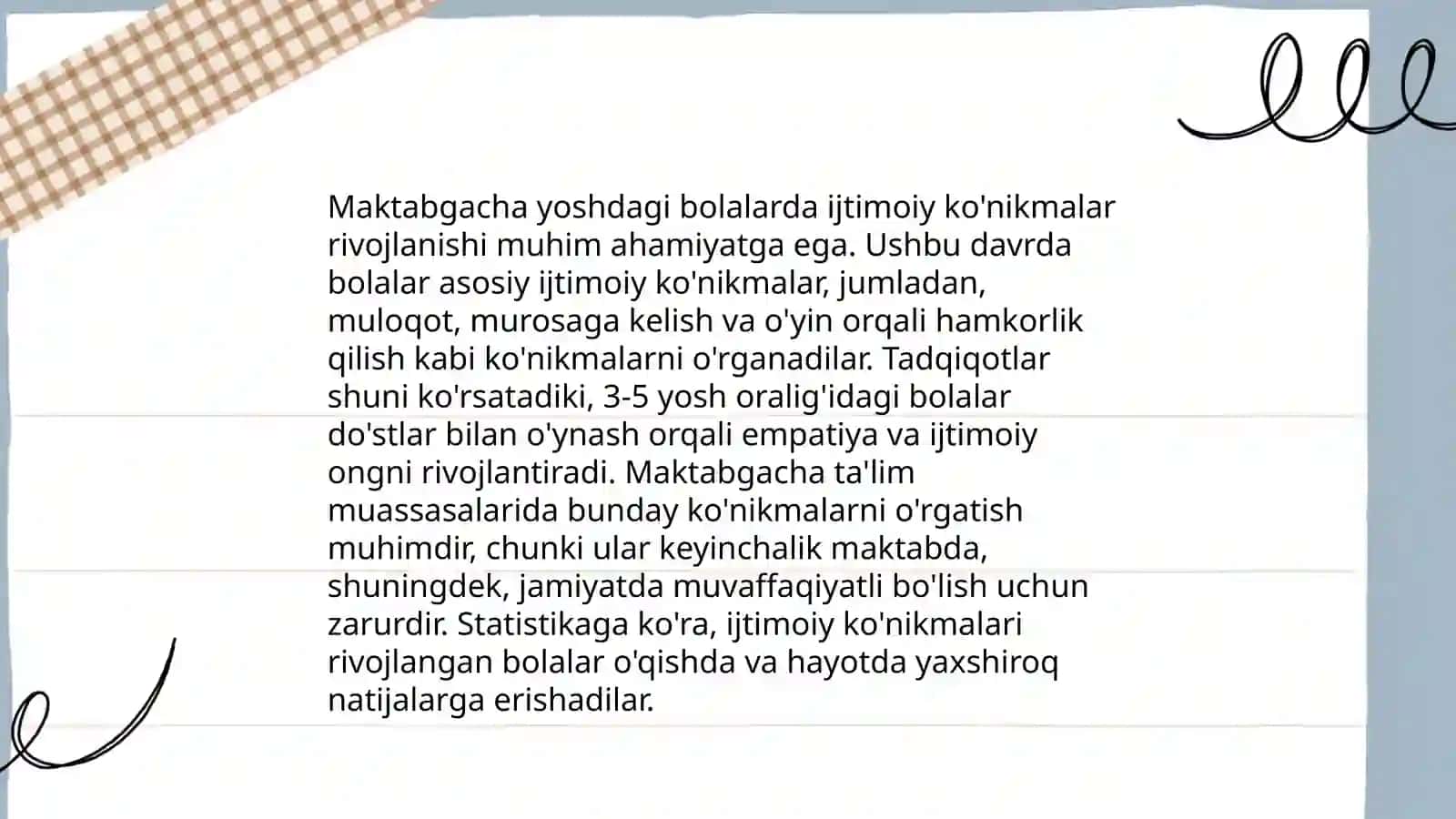 Maktabgacha yoshdagi bolaning tayanch kompetensiyalari kommunikativ ijtimoiy shaxsiy men konsepsiyasini qurish 4