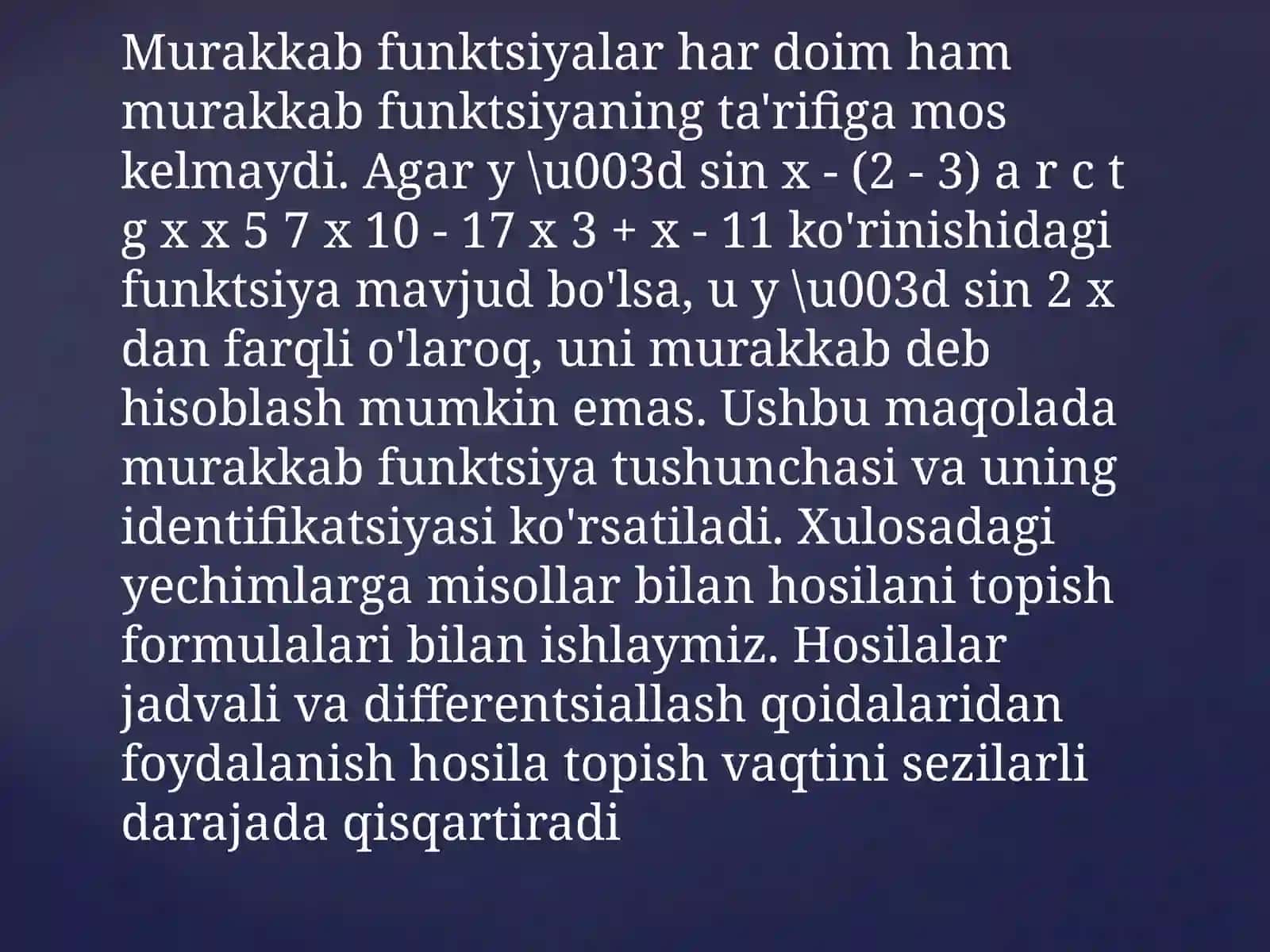 FAkechkiguruhtalabasiXaydarovaVaziraningMatematikanalizfanidanMustaqilishi 4