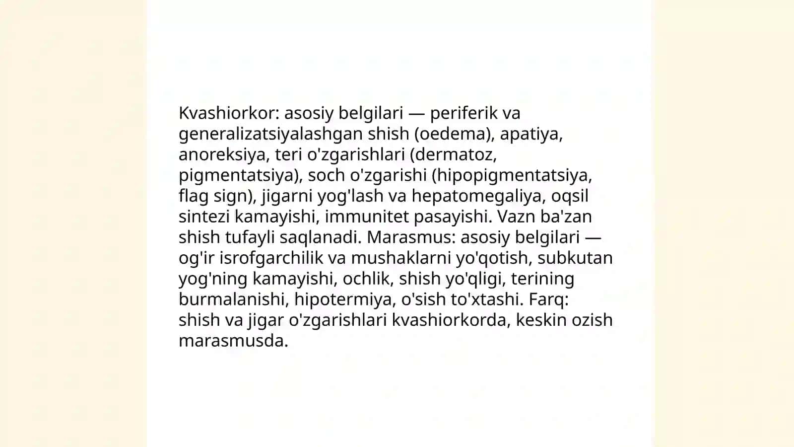 Oqsil - energetik tanqislik 4