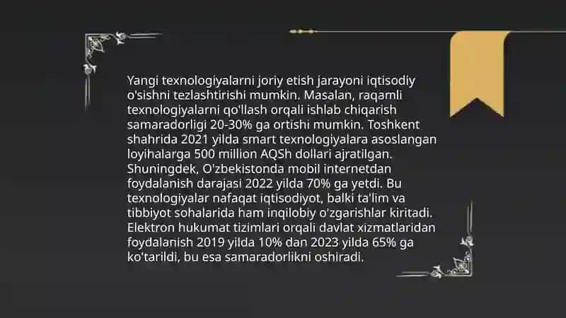 Ishlab chiqarish sohalarini diversifikatsiyalash 4