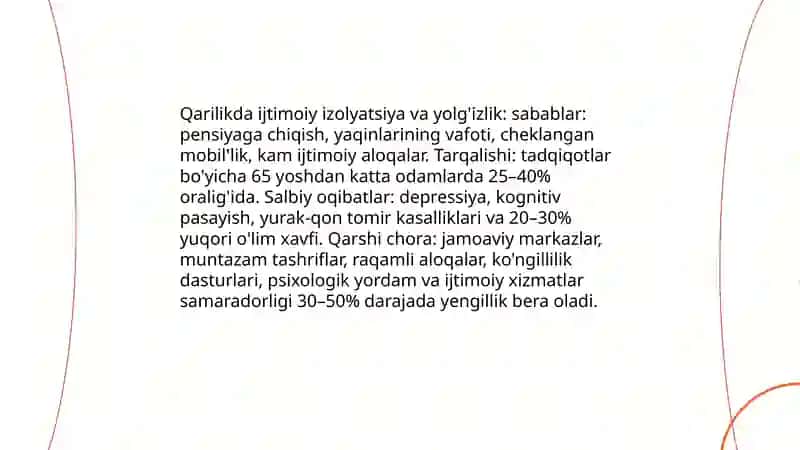 Qarilik davri yosh inqirozlari 4