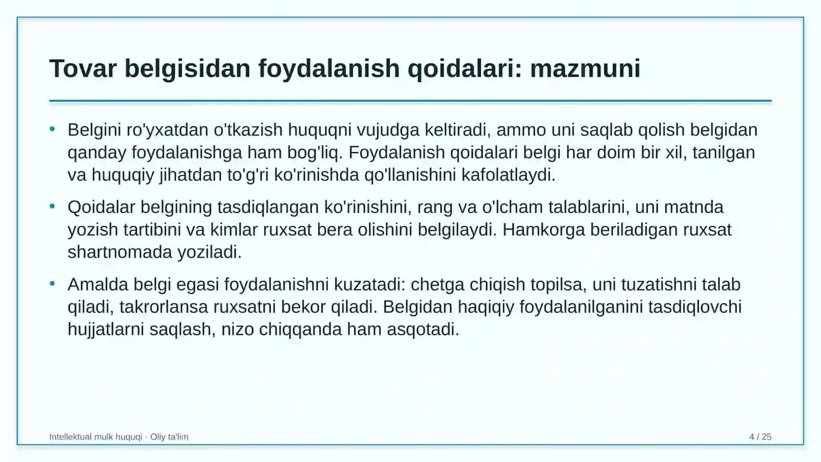 davlat banklarida tovar belgisidan foydalanish qoidalarini belgilash 4578 4