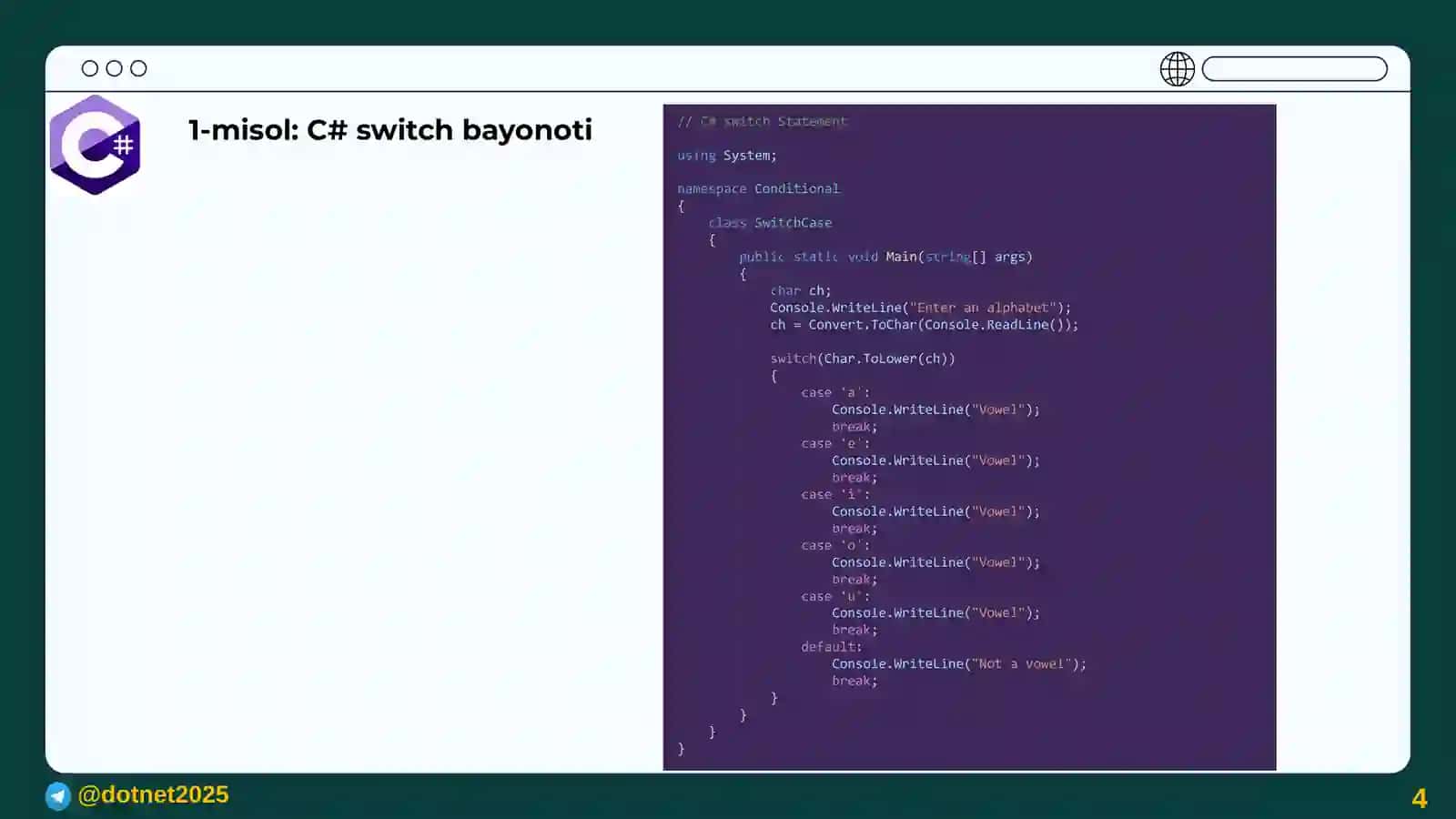 C#switchbayonoti 4