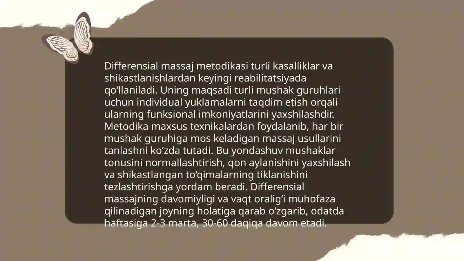Nutqning turli xil buzilishlari uchun differentsial massaj metodikasi 4