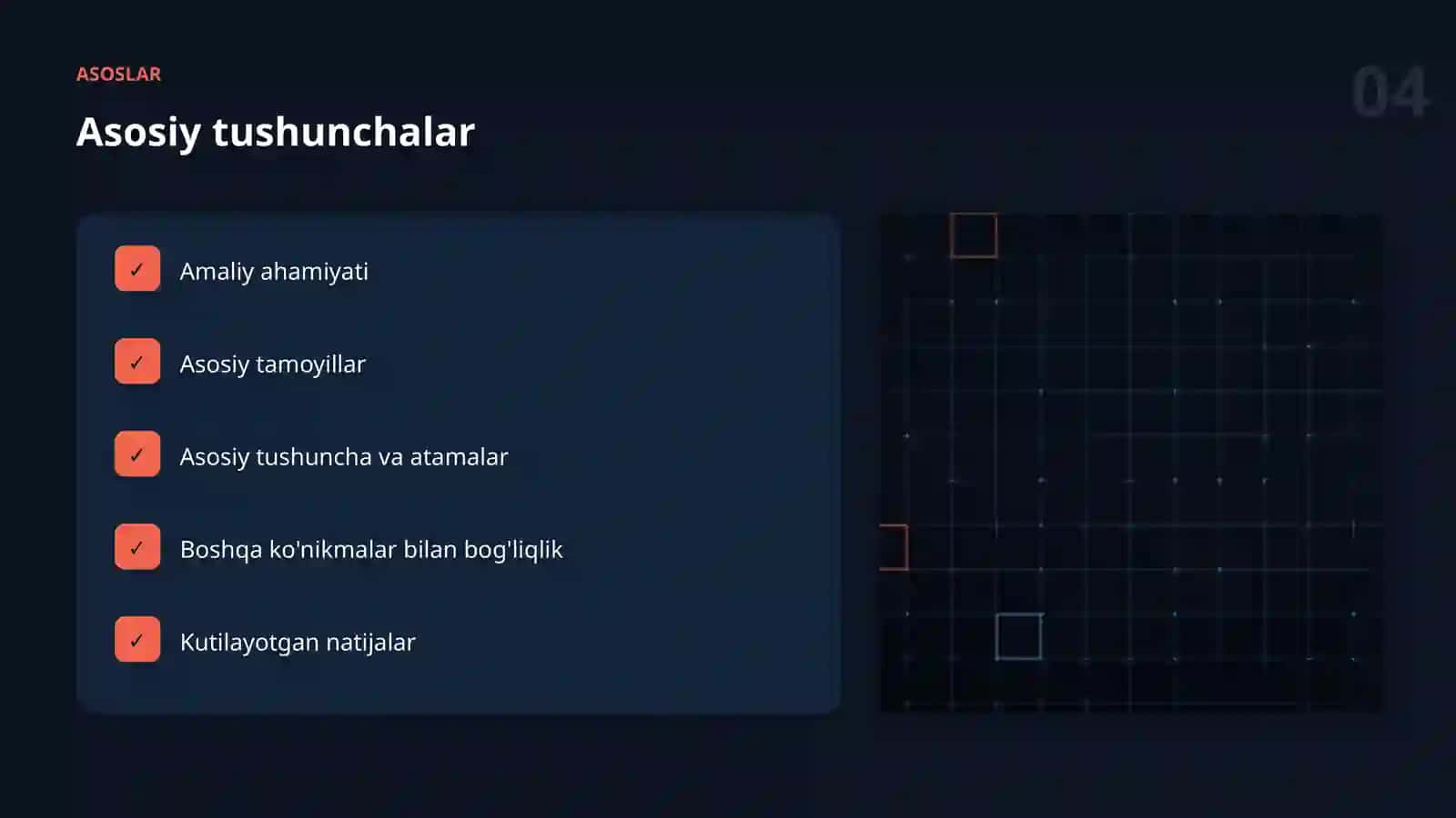 Ma'lumotlar bilan ishlash 4