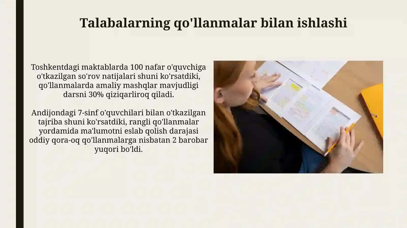 Dars jarayonida tarqatma materiallaridan foydalanish 4