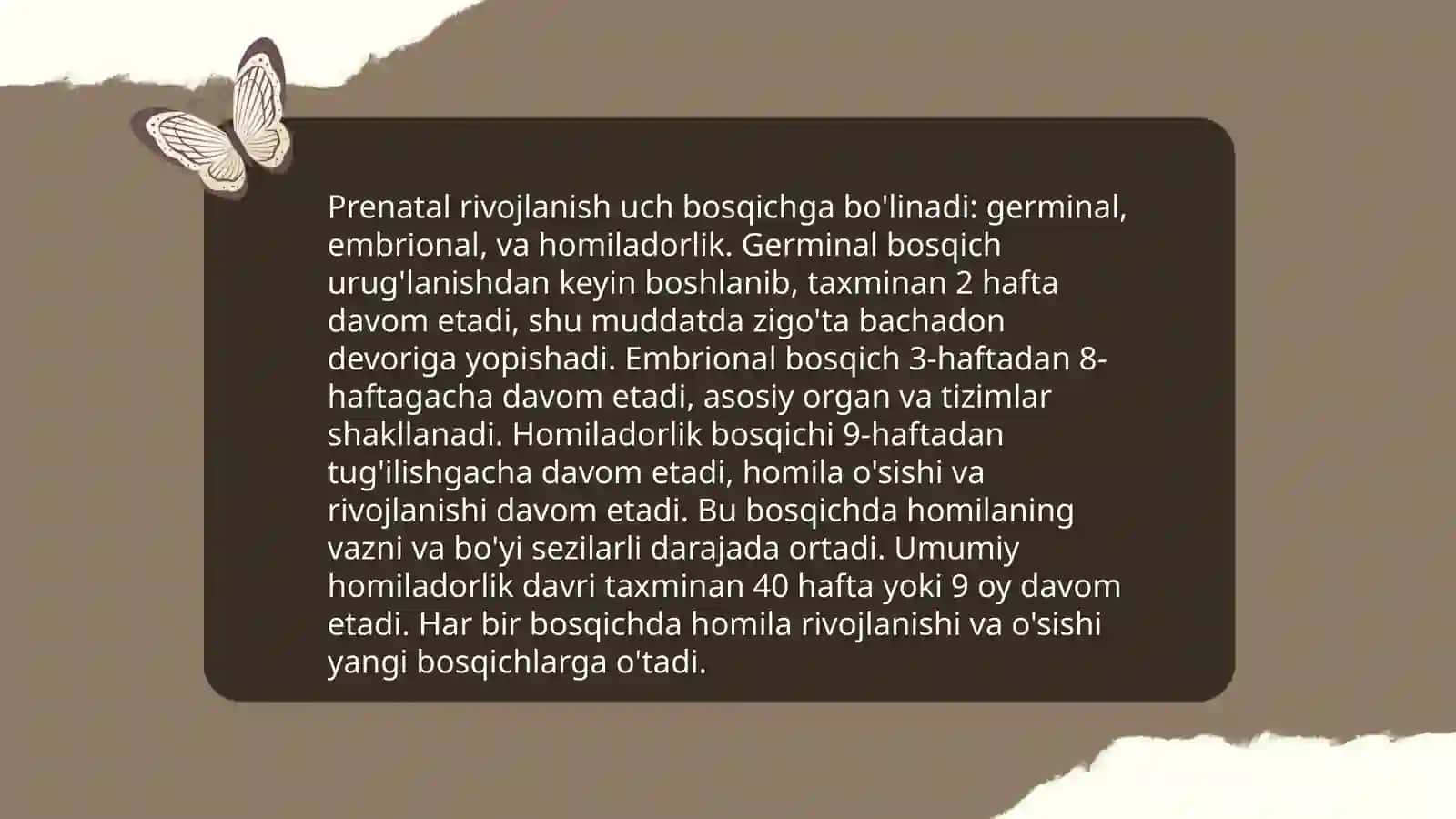 Perenatal va chaqaloqlik davrida psixofiziologik rivojanishiga xos xususiyatlar 4