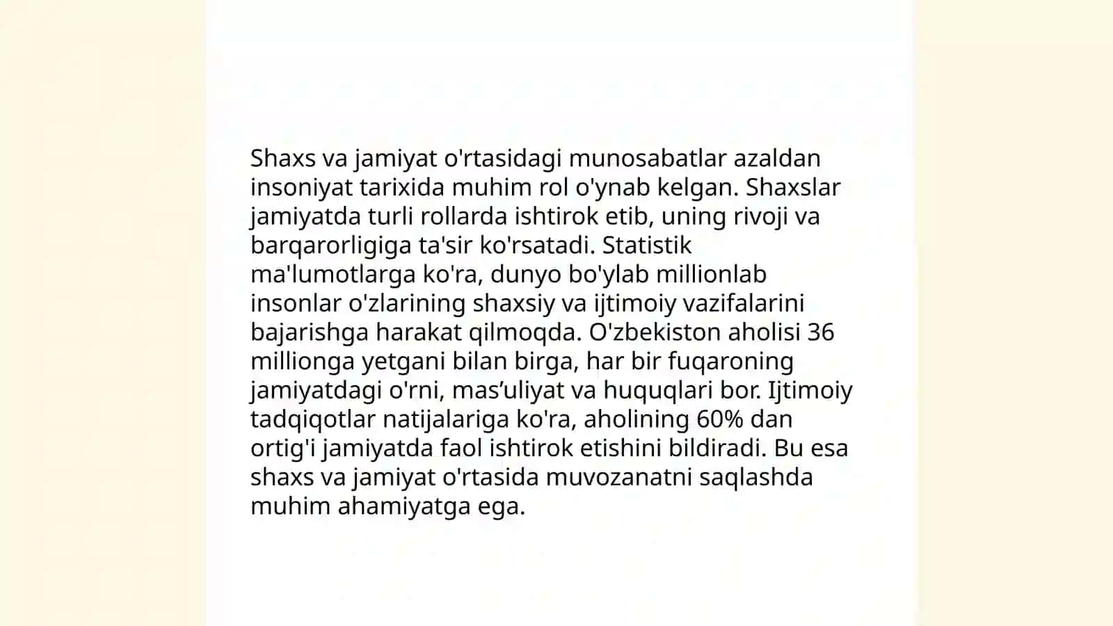 Shaxsning rivojlanishi 4