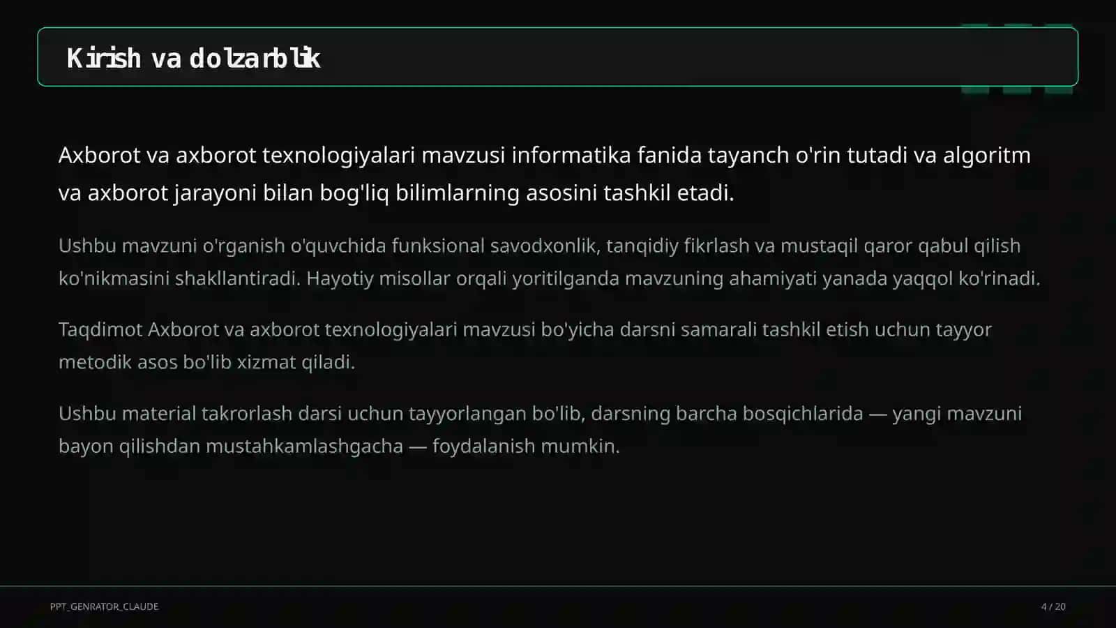 Informatika va axborot texnologiyalari (5–11) 4