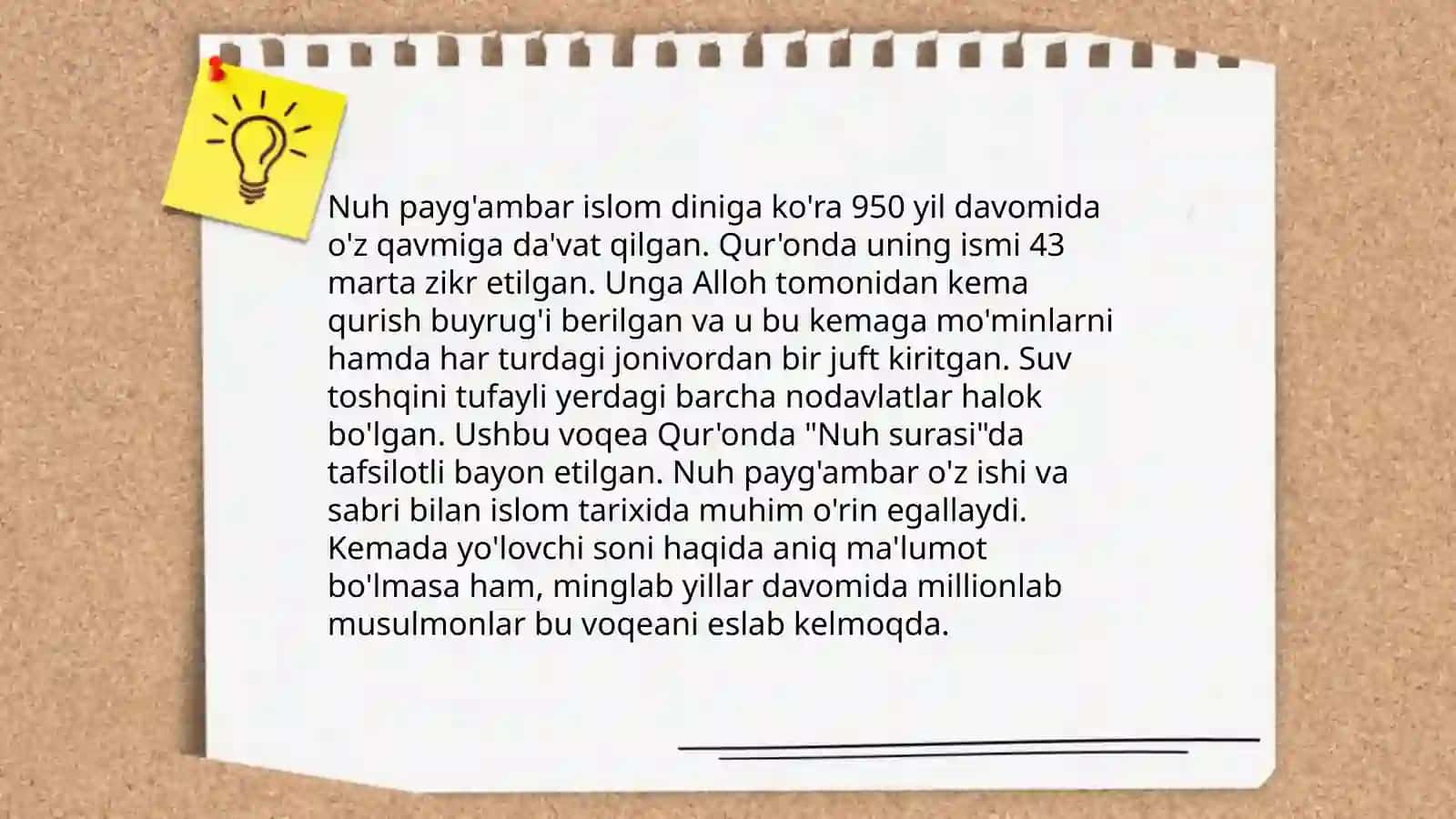Payg'ambarlar tarixi 4