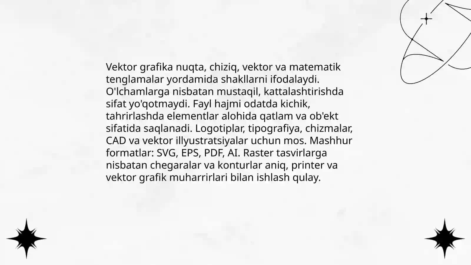 Kompyuter grafikasining turlari 4