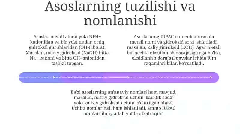 Asoslarning olinishi va xossalari 4