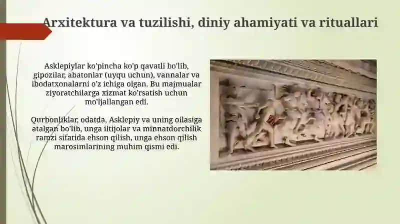 Soʻnggi klassik davri Asklepiy majmuasi 4