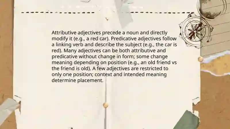 Adjectives 4