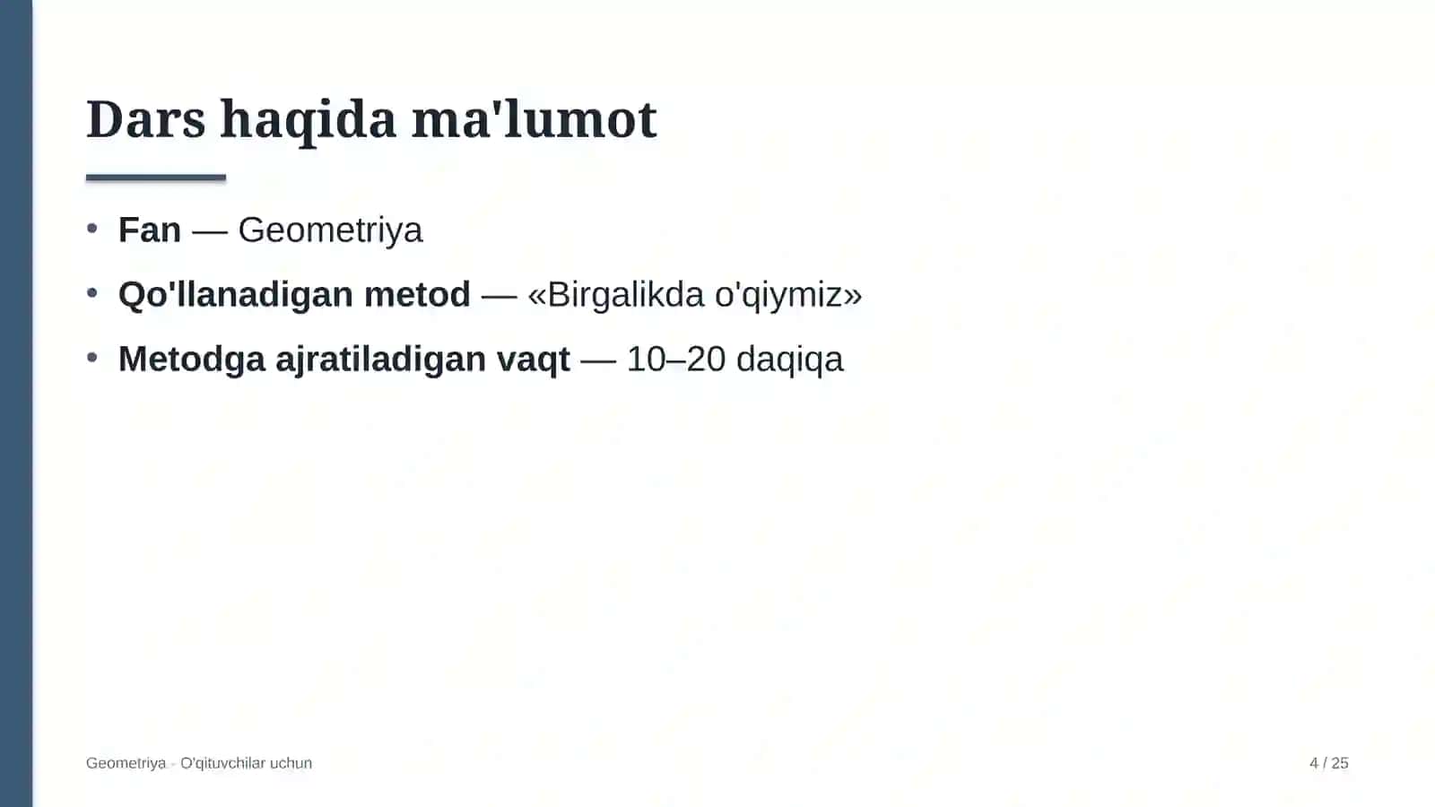geometriya darslarida birgalikda o'qiymiz metodidan foydalanish 3896 4