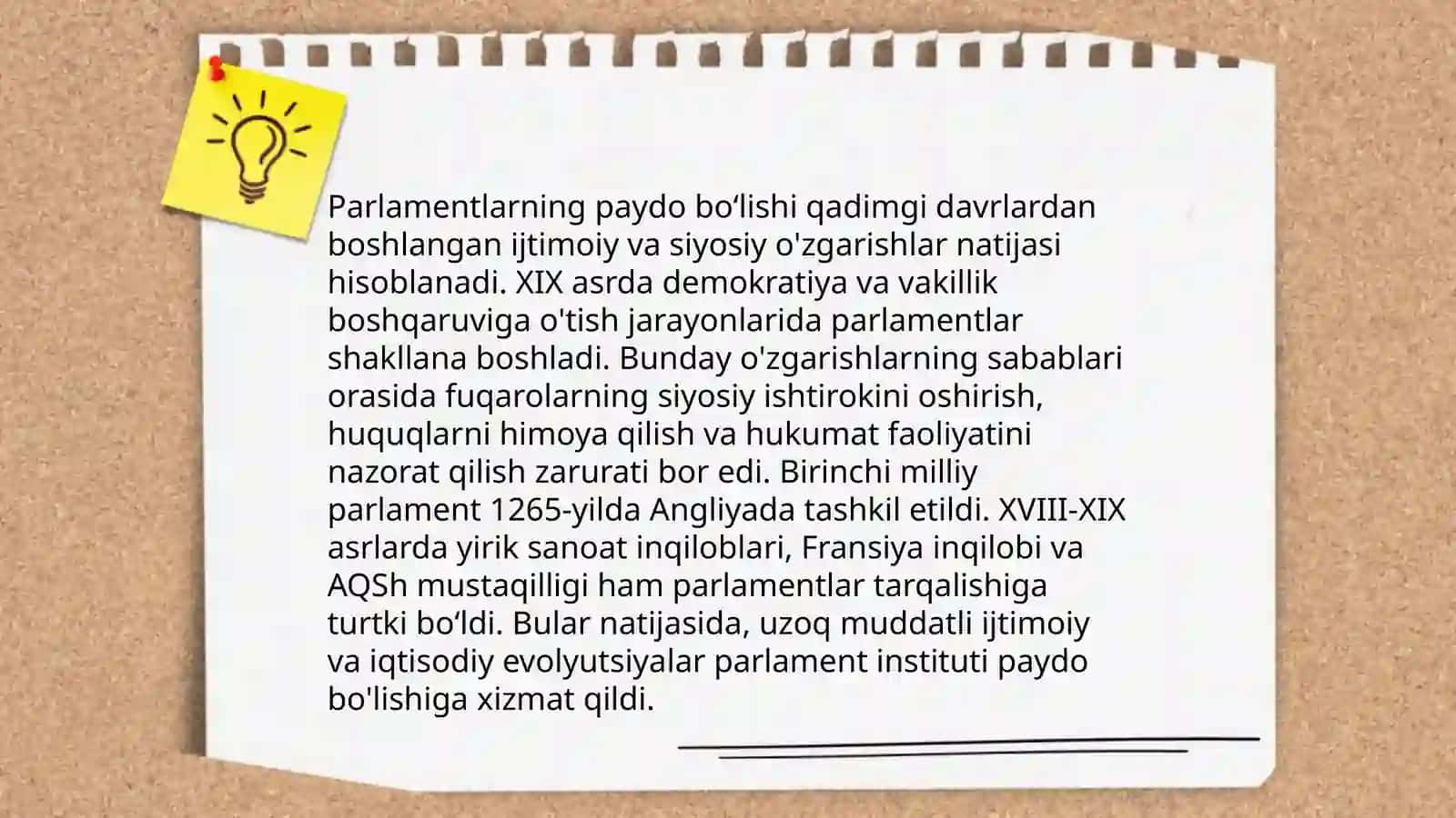 Oʻzbekistonda parlamentni vujudga kelishi 4