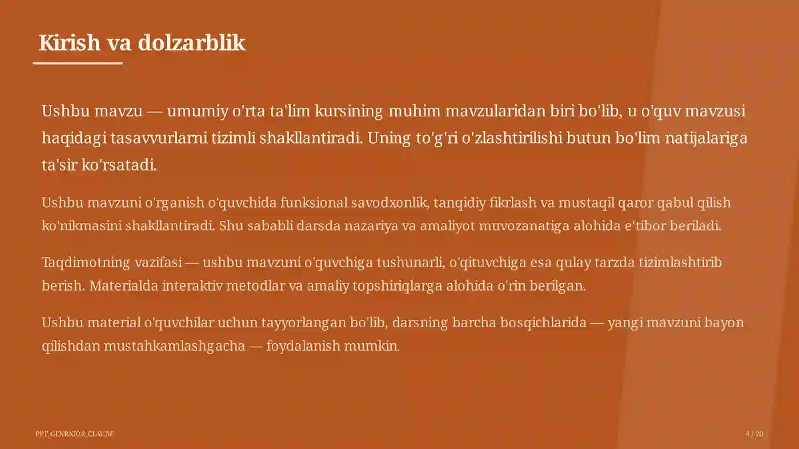 Xorijiy til darslarida kommunikativ metodika 4