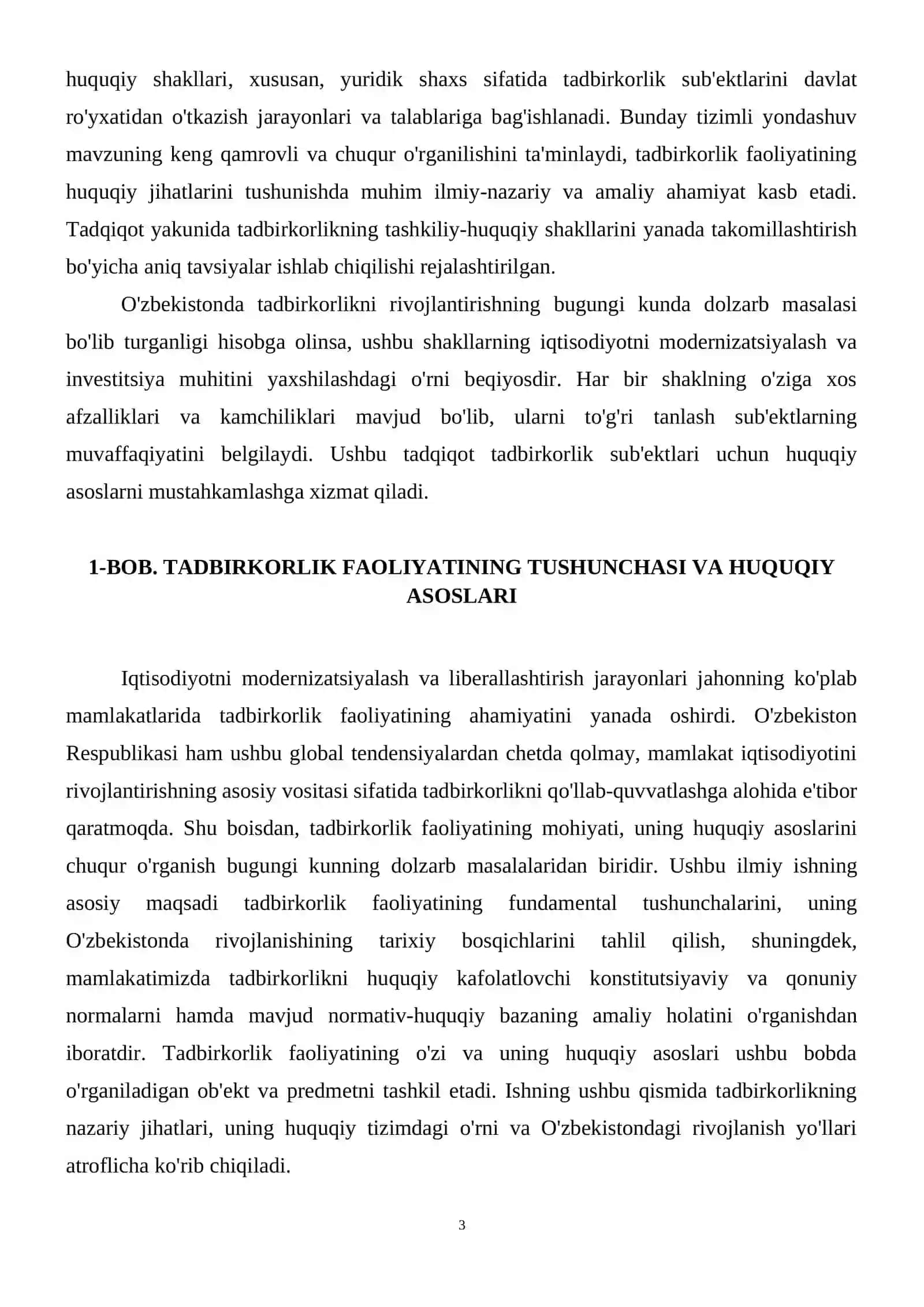 Tadbirkorlik faoliyatining tashkiliy huquqiy shakllari 4