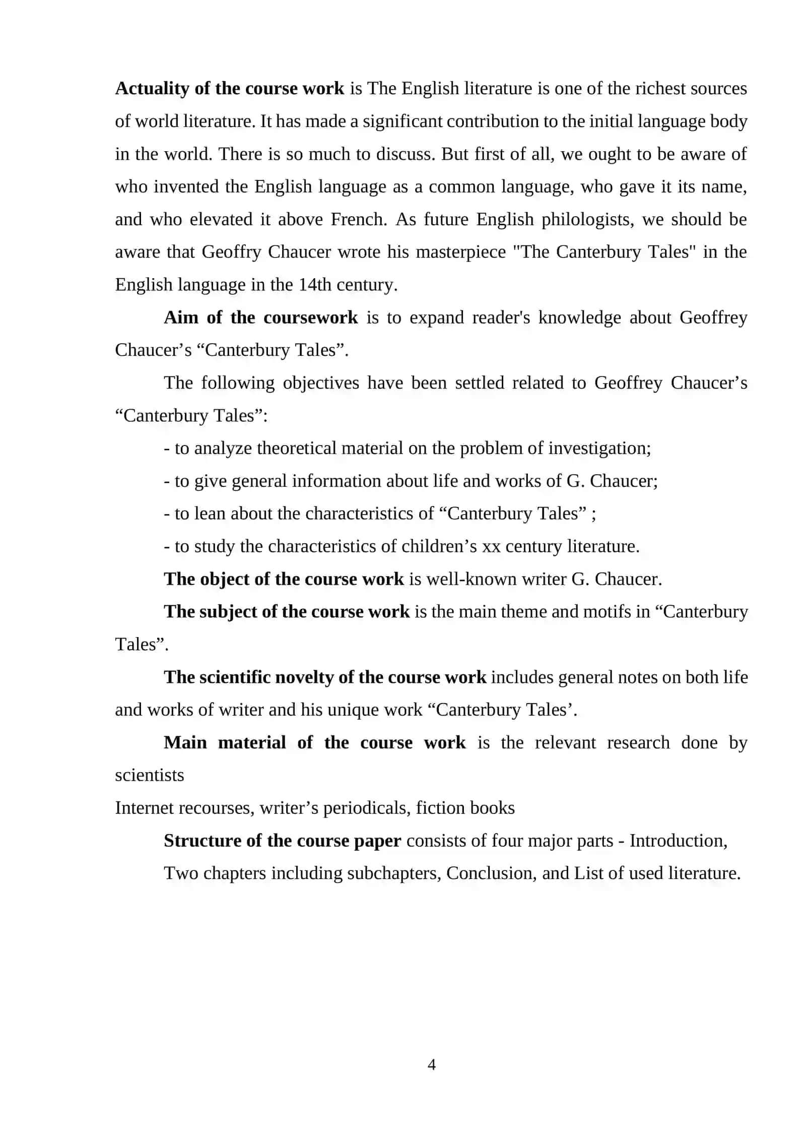 CANTERBURY TALES: AN ENGLISH SOCIETY 4