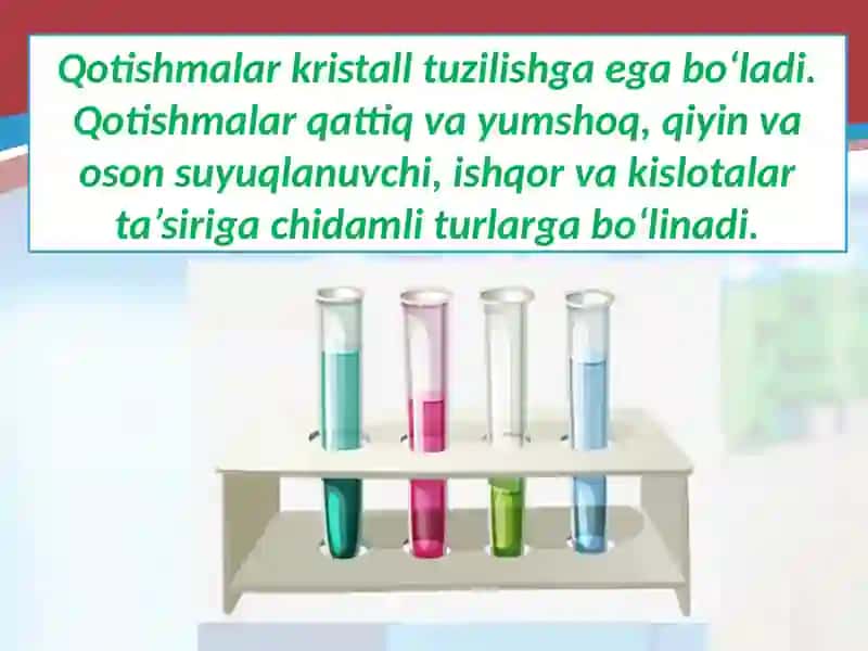 Qotishmalar 4