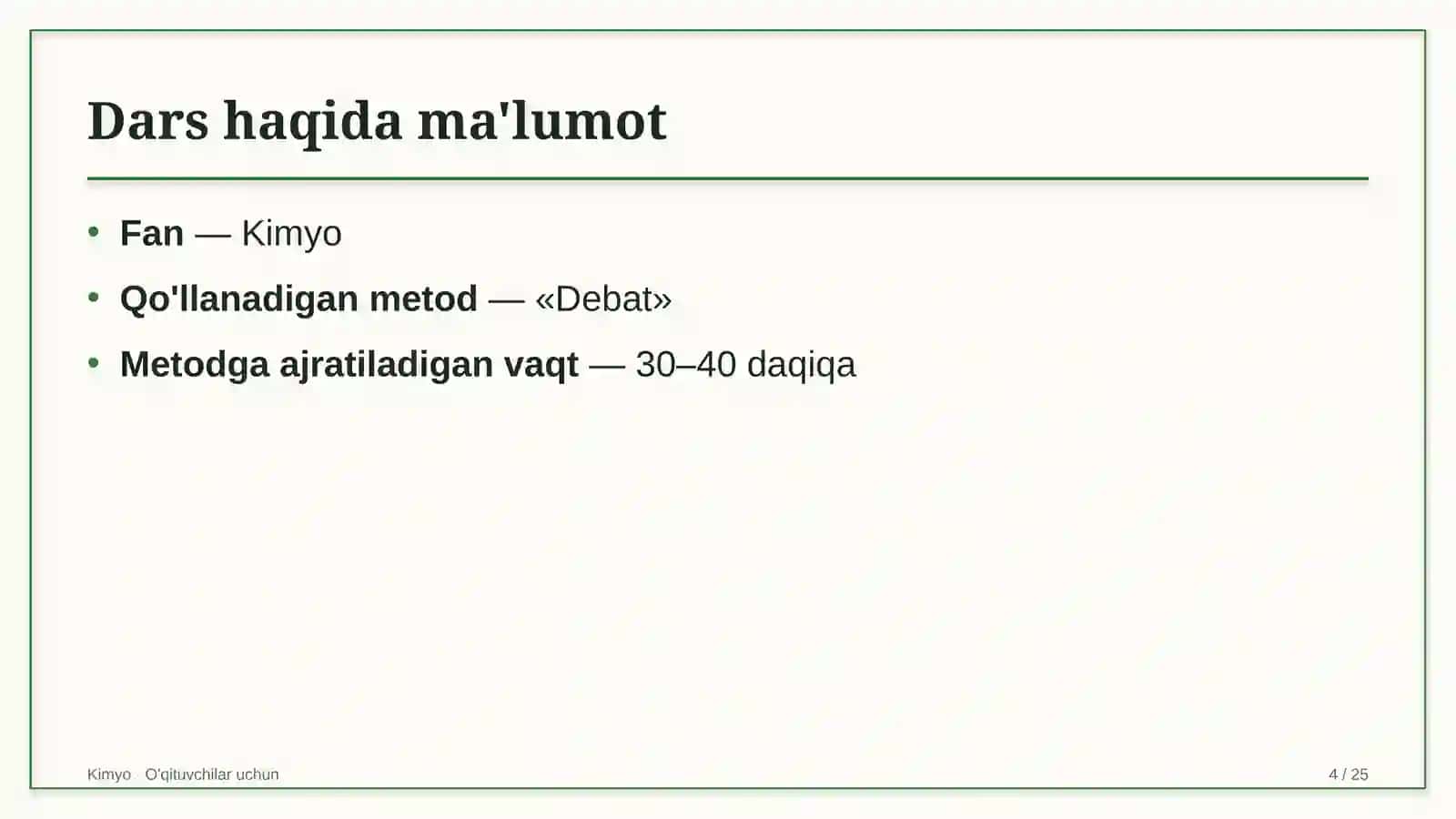kimyo darslarida debat metodidan foydalanish 7089 4