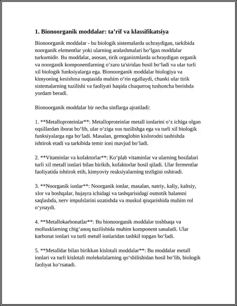 BIONOORGANIK MODDALAR 4