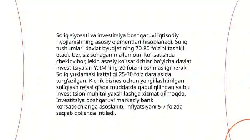 Soliq siyosatining moliyaviy boshqaruvga ta'siri 4