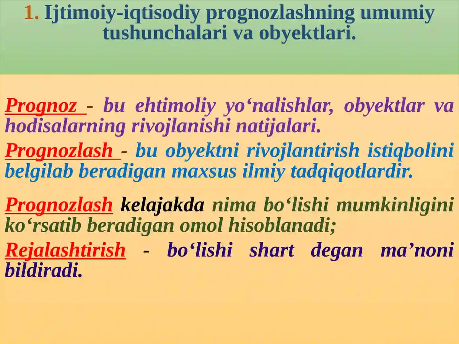 IQTISODIY KО‘RSATKICHLARNI PROGNOZLASHDA EKONOMETRIK MODELLARDAN FOYDALANISH 4
