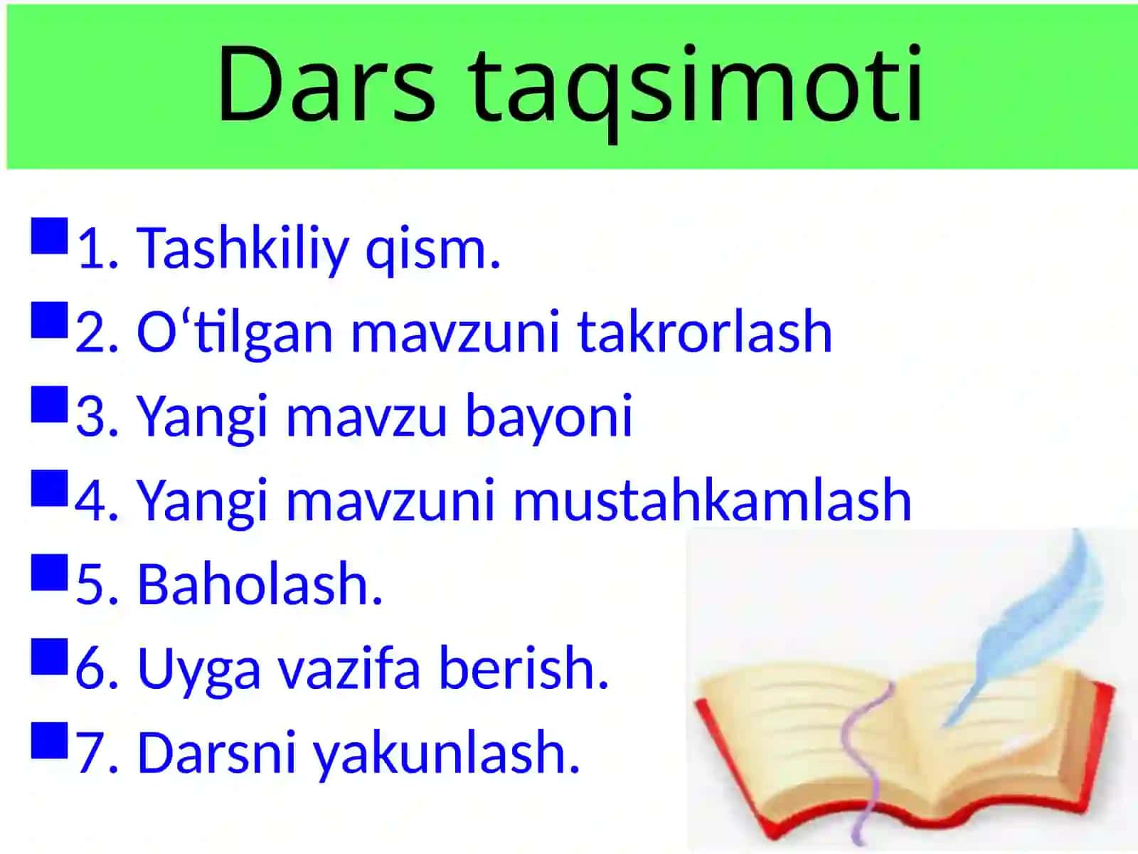 6-sinf Ona tili fanidan Sinonimlar. Sinonimik qatorda bosh so'z dars ishlanma 4
