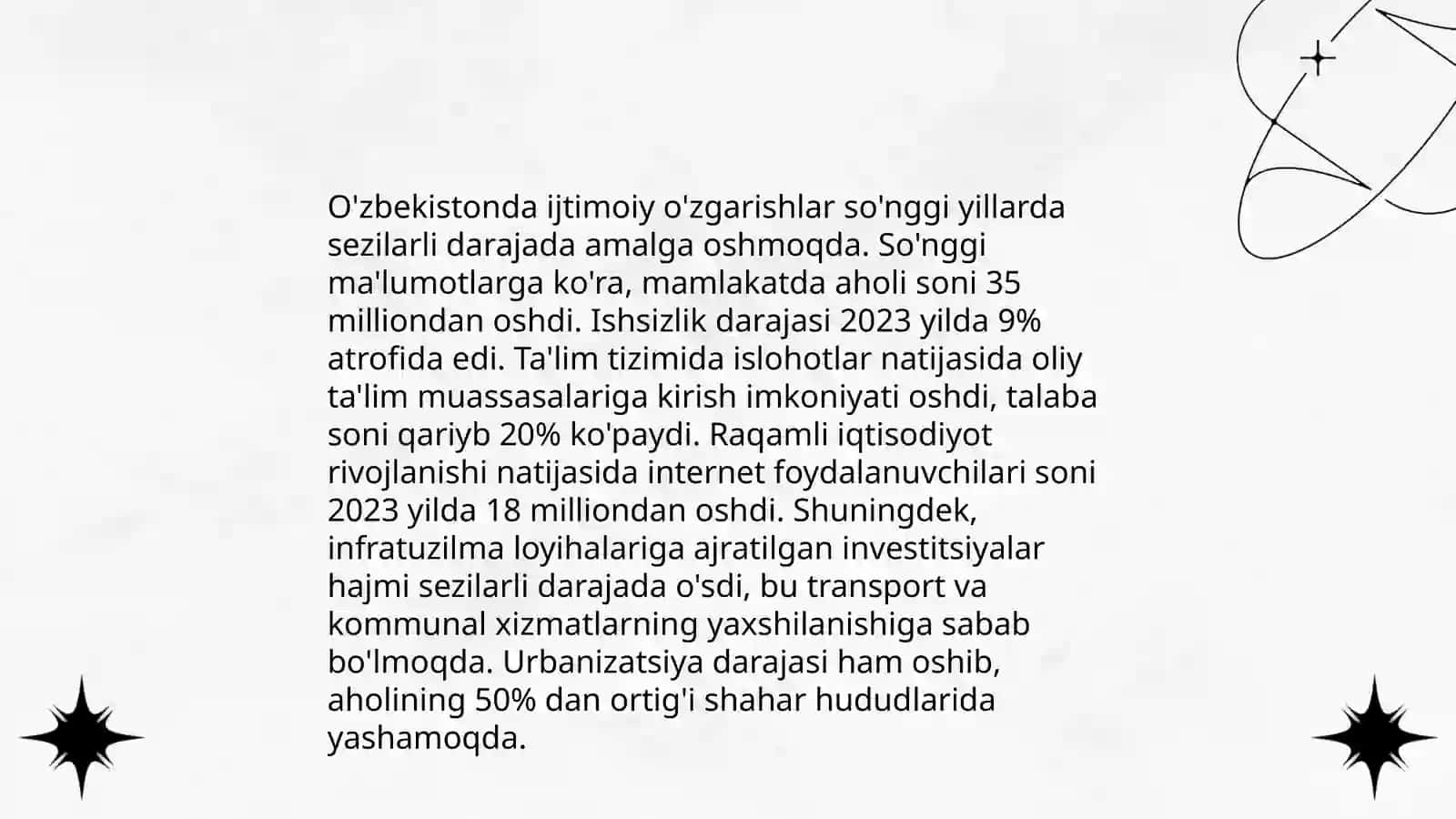 Qayta qurish yillarida O’zbekistondagi ijtimoiy siyosiy vaziyat 4