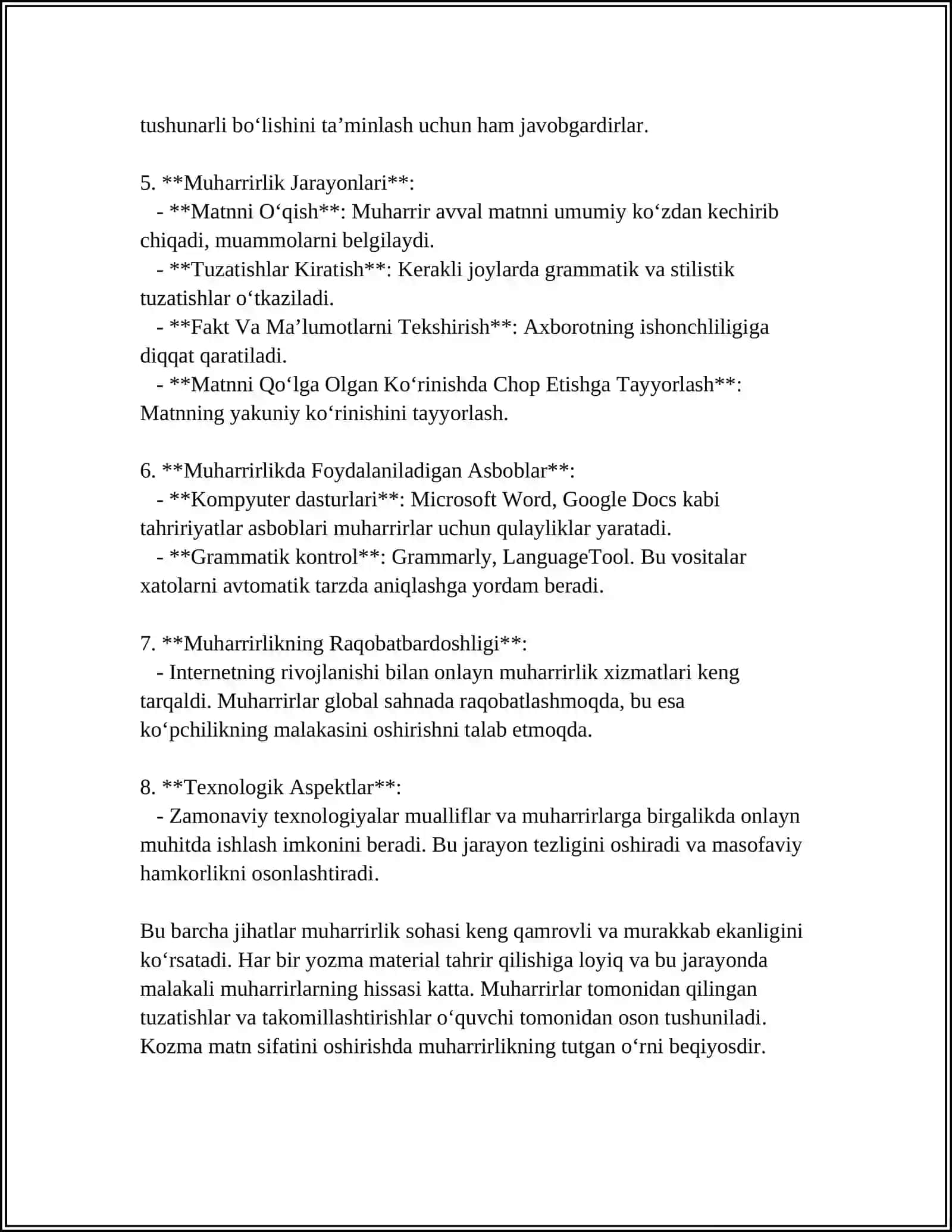 TAQDIMOT MUHARRIRLARINING ASOSIY TUSHUNCHALARI VA TAMOYILLARI 4