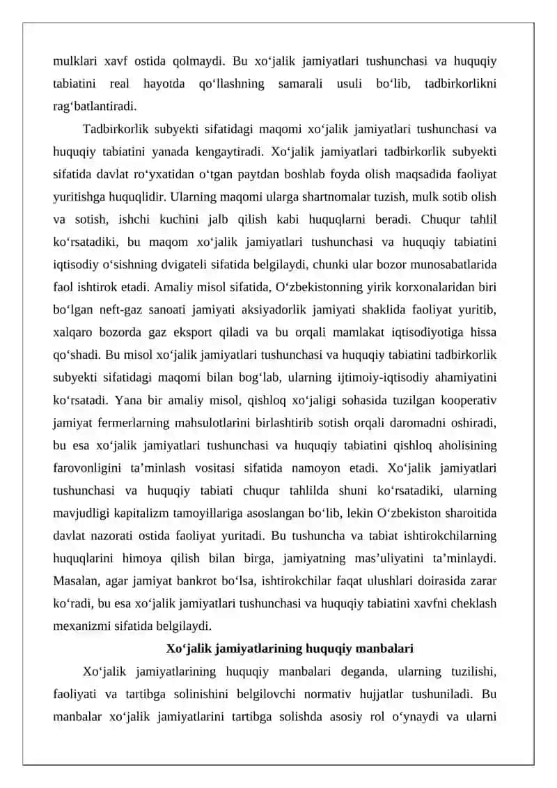 Xo’jalik jamiyatlari 4
