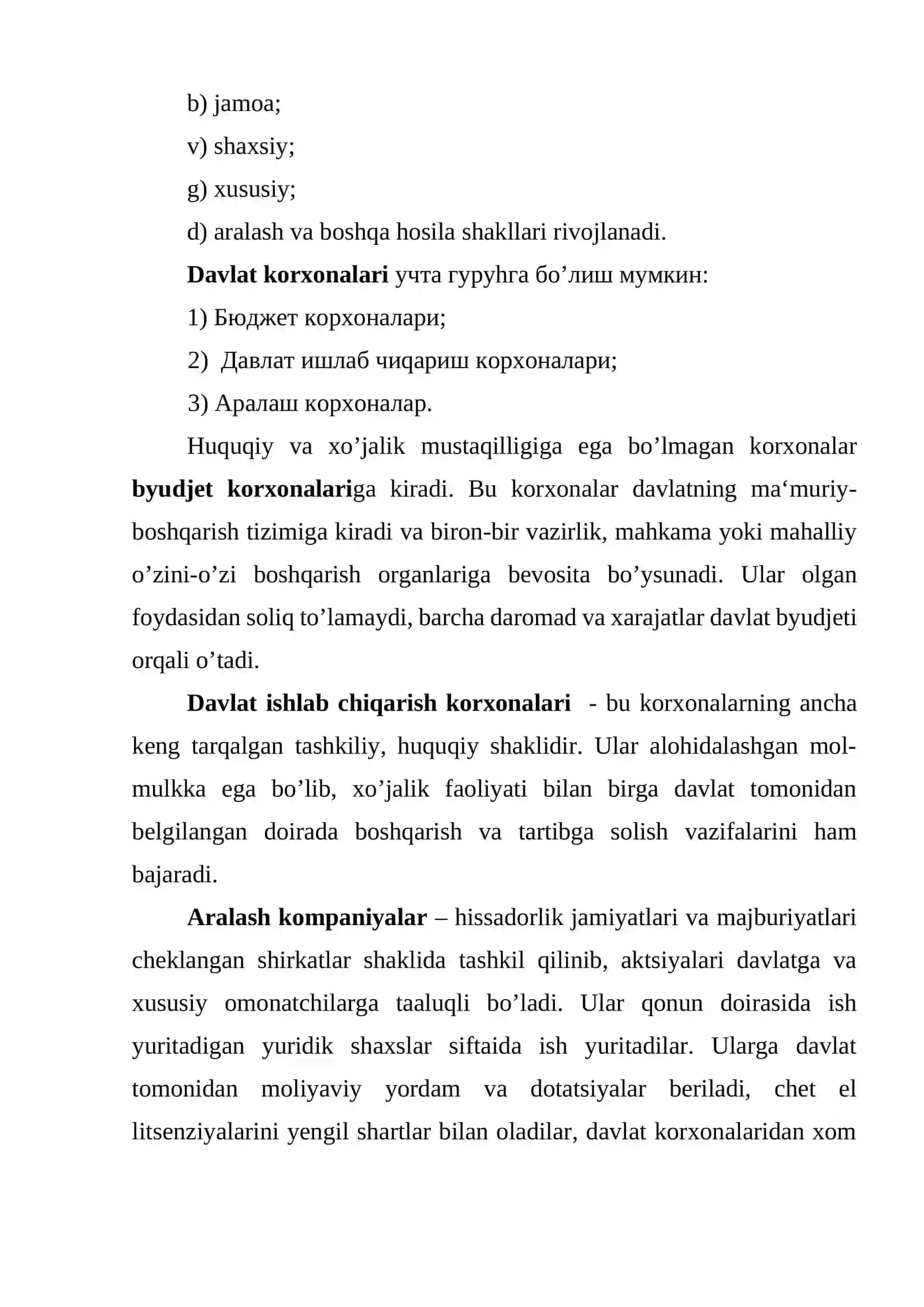 Tadbirkorlik faoliyati. Tadbirkorlik kapitali va uning aylanishi 4